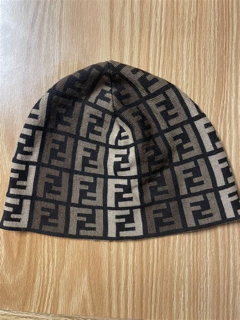 fendi monogram beanie.